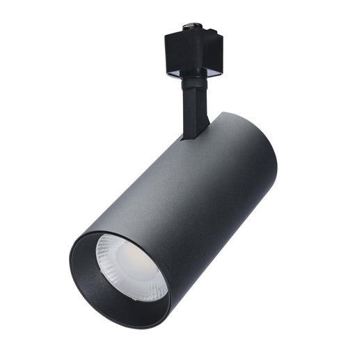 Satco TH724, 30W LED Track Head, 48° Beam Spread, 120V, 2100 Lumens, 5 CCT Selectable, Dimmable, Matte Black Finish