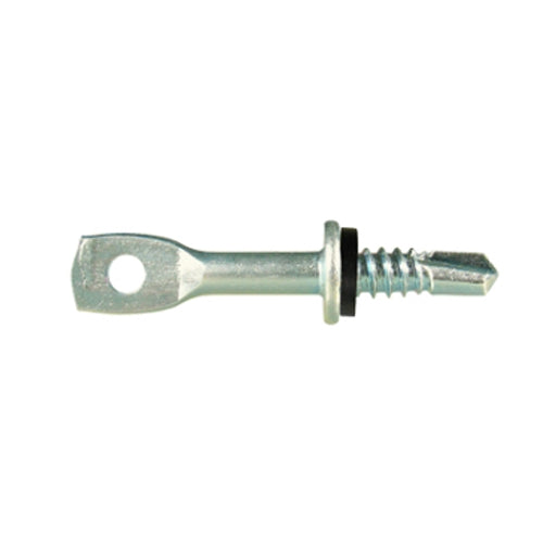 UCAN TLS 142BN, Acoustic Lag Screw With Epdm Washer, Zinc Plated, 1/4'' x 2'', 1000 Packs