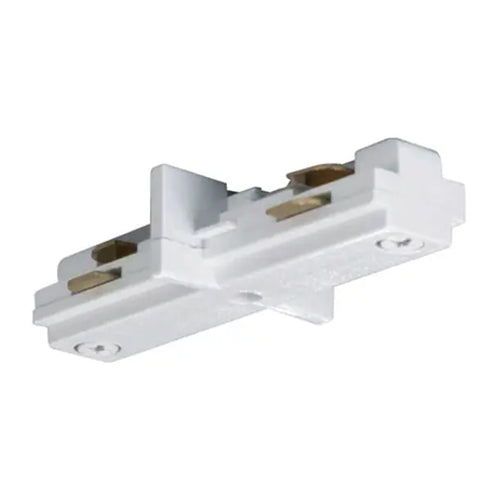 Satco TP144, Mini Straight Connector, I-Joiner, White Finish