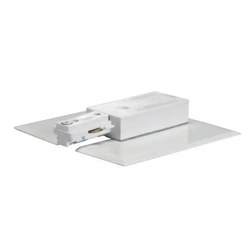 Satco TP152, Live End With Canopy, White Finish