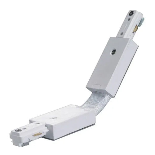 Satco TP167, Flexible L-Connector, White Finish