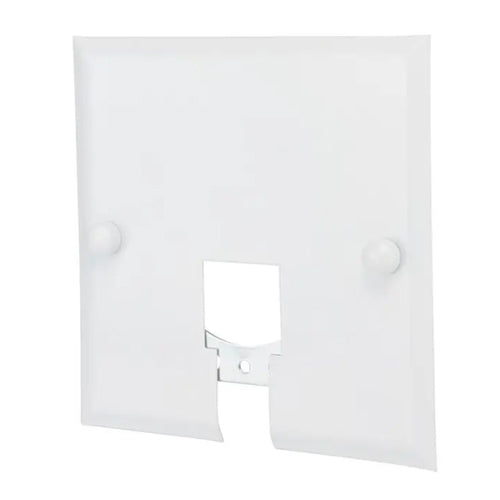 Satco TP212, White Current Limiter Canopy Track Plate