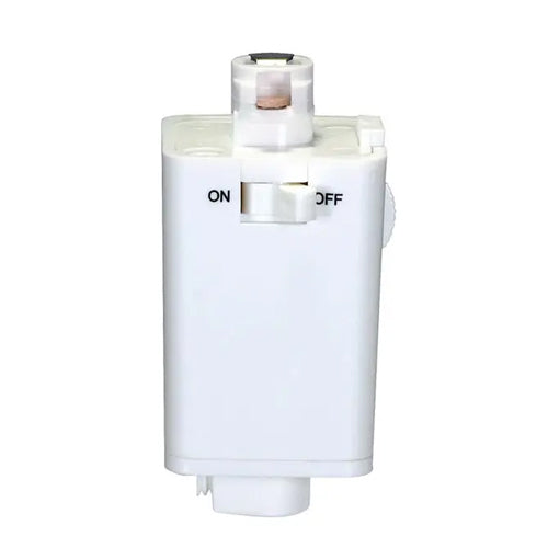 Satco TP231, Pendant Track Adapter, White Finish