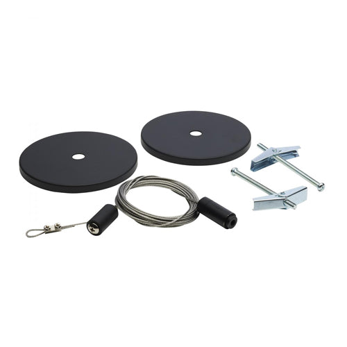 Satco TP241, Track Suspension Aircraft Cable, Black Canopy