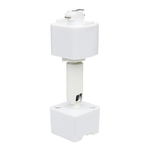 Satco TP259, Sloped Ceiling Track Adapter, White Finish