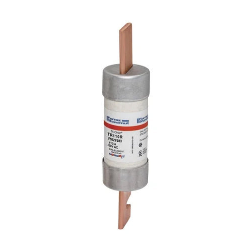 Mersen TR110R, TR-R 110A Class RK5 Time-Delay Fuse, 250VAC/DC, Blade