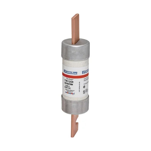 Mersen TR125R, TR-R 125A Class RK5 Time-Delay Fuse, 250VAC/DC, Blade