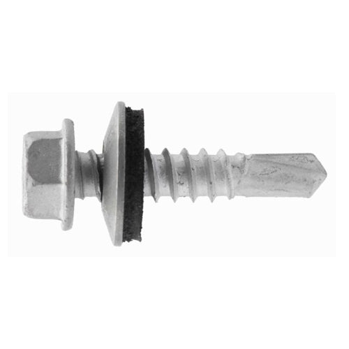 UCAN TRH 143BN, U-DRILLS® Hex Washer Head, RUSPRO® Coated, Bulk Packs, With EPDM Washer, 3 Point, 1/4-14 x 3″, 700 Packs