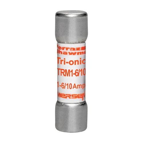Mersen TRM1-6/10, TRM Midget Time-Delay Ferrule Fuse, 250VAC, 1.6A