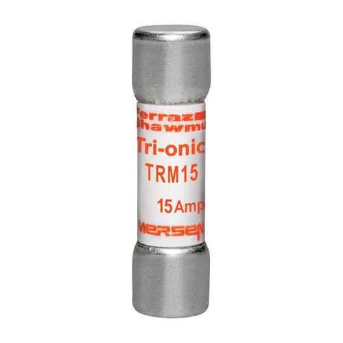 Mersen TRM15, TRM Midget Time-Delay Ferrule Fuse, 250VAC, 15A