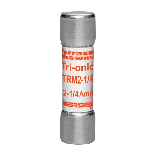 Mersen TRM2-1/4, TRM Midget Time-Delay Ferrule Fuse, 250VAC, 2.25A