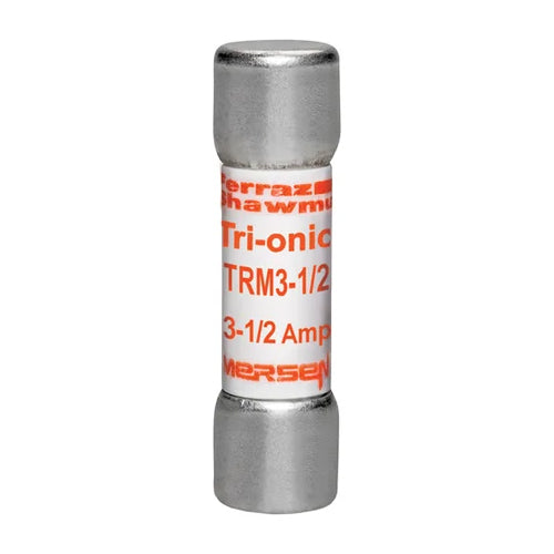 Mersen TRM3-1/2, TRM Midget Time-Delay Ferrule Fuse, 250VAC, 3.5A