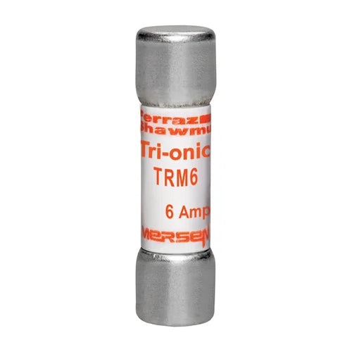 Mersen TRM6, TRM Midget Time-Delay Ferrule Fuse, 250VAC, 6A