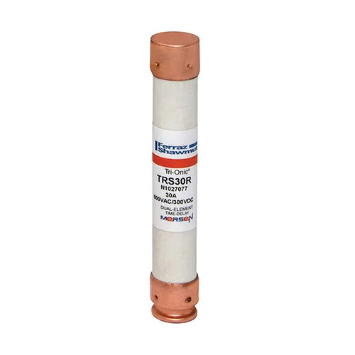 Mersen TRS30R, TRS-R Class RK5 Time-Delay Ferrule Fuse, 600VAC/300VDC, 30A