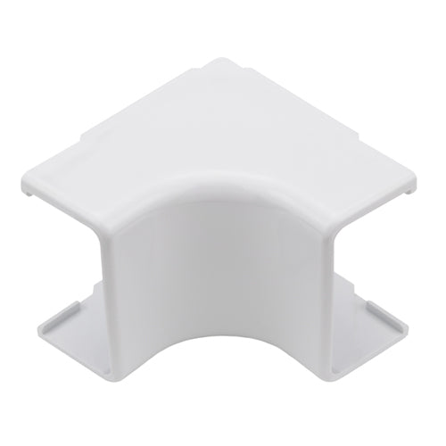 Hellermann Tyton TSR1W-33-1, Internal Corner Cover, 3/4", 1" Bend Radius, PVC, White, 1/bg