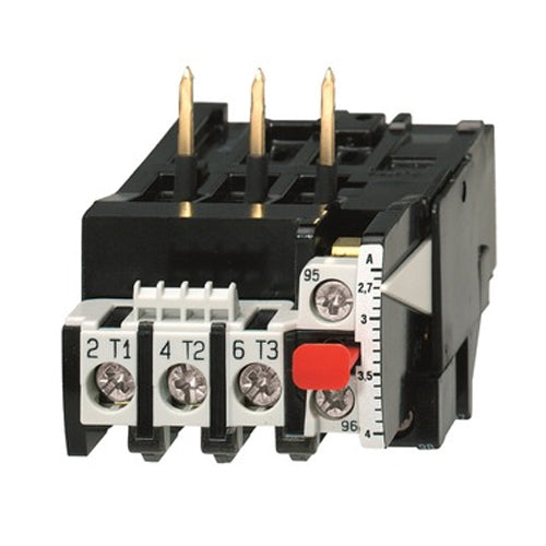 IMO U12/16E0.9-MC, Thermal Overload Relay for Plug-In Mounting, Manual Reset, Setting Range 0.6-0.9 Amps, 1NO+1NC Auxiliary Contacts