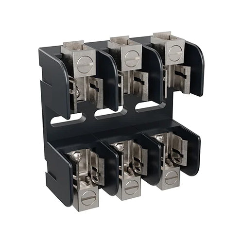 Mersen U70508, Open Style Semiconductor Fuseholder, For 14X51mm, 750VAC/DC, 50A, 3-Pole, Box Connector