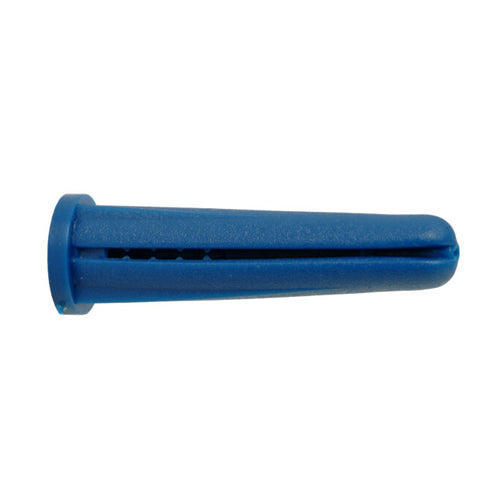 UCAN UBP 1012, Blue Plastic (Wall) Plugs, 10-12 x 1″, Drill Size 1/4'', 4000 Packs