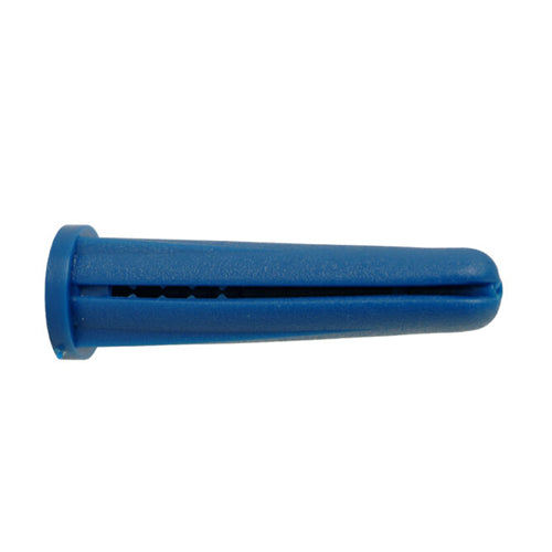 UCAN UBP1012B, Blue Plastic (Wall) Plugs, Bulk Packs, 10-12 x 1″, Drill 1/4'', 20000 Packs, UBP 1012B
