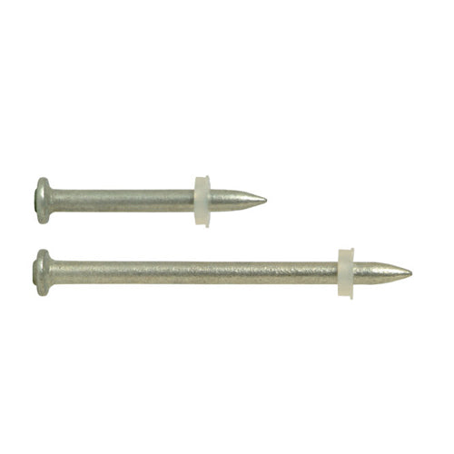 UCAN UD 16K, Super Point With 8mm Nylon Washer, Knurled For Steel, For UCAN LV 362*, also for DX 350 & DX 36, Shank Length 5/8″, 100 Packs