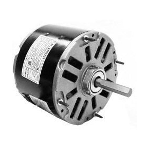 Rotom UE-174A, 5.5'' OEM Replacement Motor, PSC Type, Sleeve Bearing, 1/6 HP, 208/230 Volt, 1 Amps, 1/1625 Spd/RPM, Reversible Rotation, 5MFD Capacitor, 2.5''×1/2'' Shaft