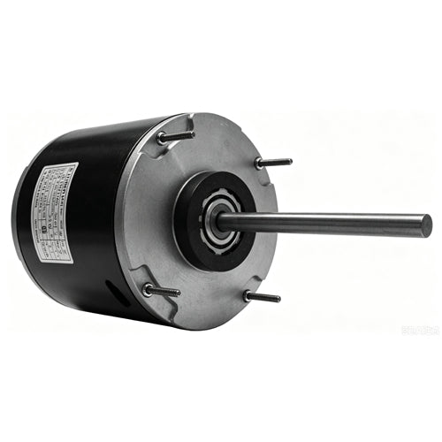 Rotom UE-435A, 5.5'' OEM Replacement Motor, PSC Type, Ball Bearing, 1/2 HP, 460 Volts, 1.7 Amps, 1/1075 Spd/RPM, Reversible Rotation, 7.5MFD Capacitor, 6''×1/2'' Shaft