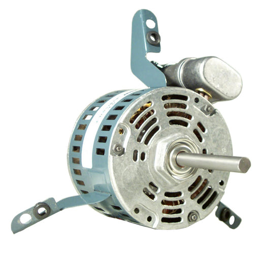 Rotom UE-799, 5'' Temspec Replacement Fan Coil Motor, PSC Type, Ball Bearing, 1/8 HP, 115 Volts, 2.6 Amps, 5/1000 Spd/RPM, CW Rotation, 5MFD Capacitor, 5''×1/2'' Shaft
