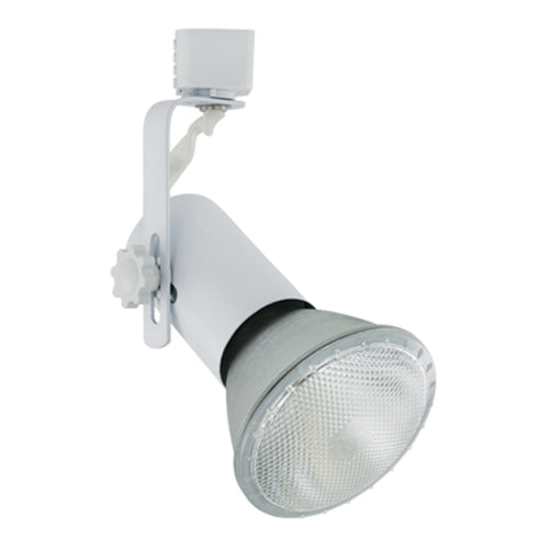 Liteline A-UNI1190-WH, UNIVERSAL Line Voltage Track Fixture For PAR Lamp, A-Line Track System Type, 1 Lamp, 120V, 150W, White