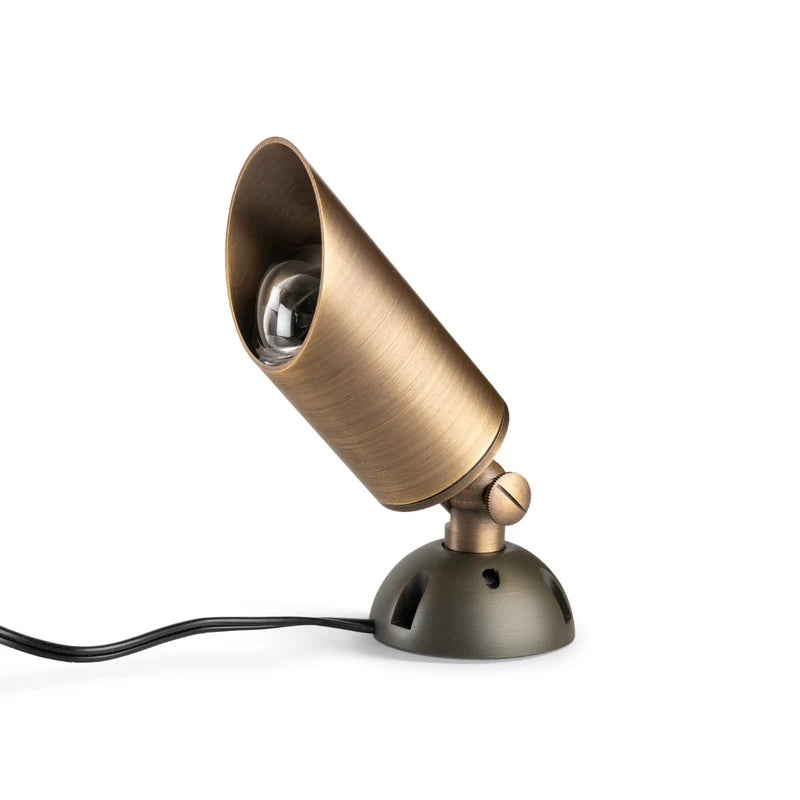 Almas Lighting UP-LB-210-NL, ALMAS Zircon U10 Uplight, 12V, Antique Bronze, No Lamp