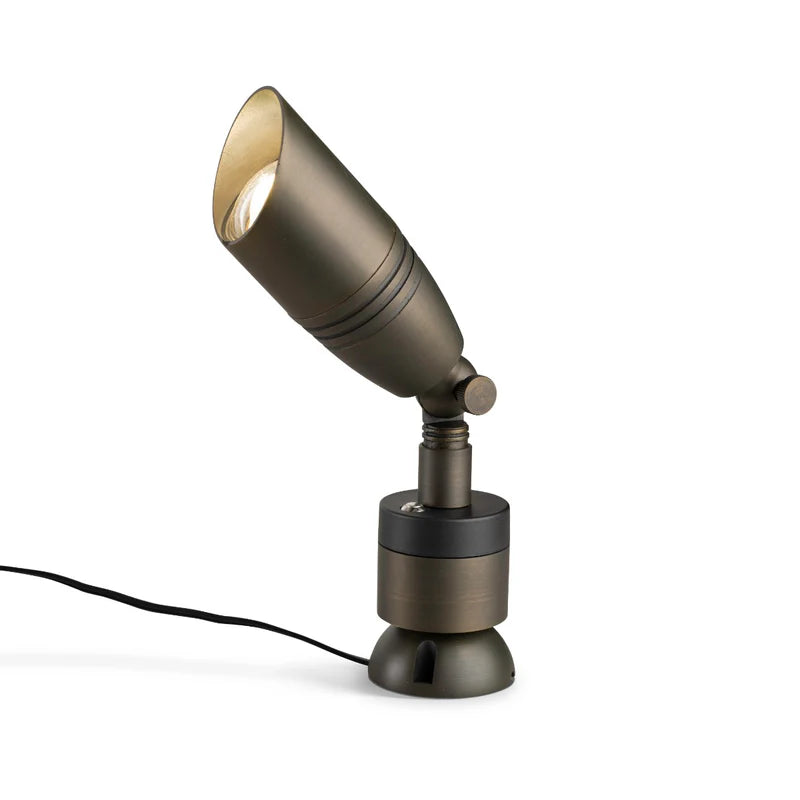 Almas Lighting UP-AB5W-209-RGB-BT, ALMAS Zircon U9 Uplight, 5W, Red Green Blue White (RGBW), Integrated LED Bluetooth Fixture with Wi-Fi/ Zigbee, Antique Bronze