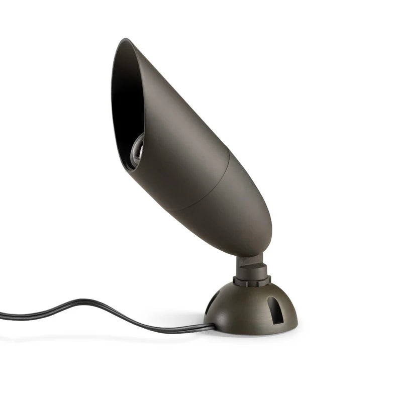 Almas Lighting UP-BB-208-NL, ALMAS Zircon U8 Uplight, 12V, Black Bronze, No Lamp