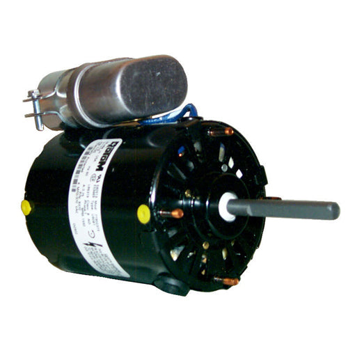 Rotom US-R90721, 3.3'' Refrigeration Motor, PSC Type, Open Enclosed, Ball Bearing, 115 / 208/230 Volt, 1/12 HP, 1/1550 Spd/RPM, 1.1/0.6 Amps, Reversible Rotation, 3.15''×5/16'' Shaft