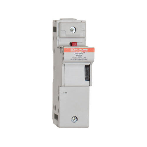 Mersen US221, UltraSafe US22 Modular fuse-holder for 22x58 fuse links, 690VAC/DC, 1-Pole, 125A