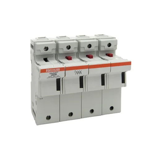 Mersen US223, UltraSafe US22 Modular fuse-holder for 22x58 fuse links, 690VAC/DC, 3-Pole, 125A