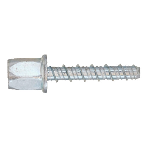 UCAN UTB 14158RH, 3/8"  Rod Hanger, High Head Screw Anchor with Aster Thread and Zinc Plated, 500 Packs