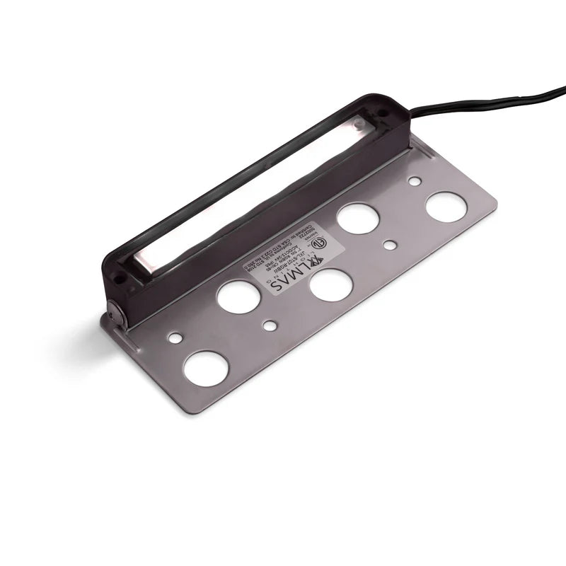 Almas Lighting HS-MB-403-MCT, ALMAS Citrine H3 Hardscape Light, 7'' Length, 4.5W, Multiple Color Temperture (5CCT), 95° Beam Angle, Metal Black