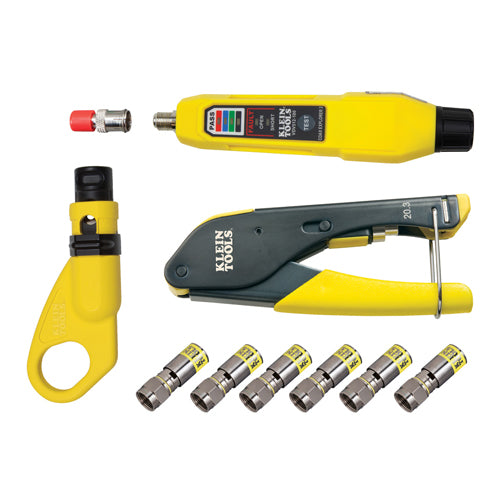 Klein Tools VDV002-818, Coax Cable Installation & Test Kit