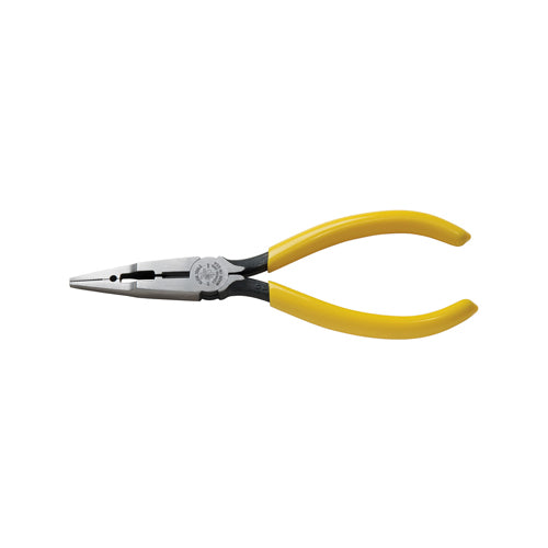Klein Tools VDV026-049, Pliers, Connector Crimping Needle Nose, 7-Inch