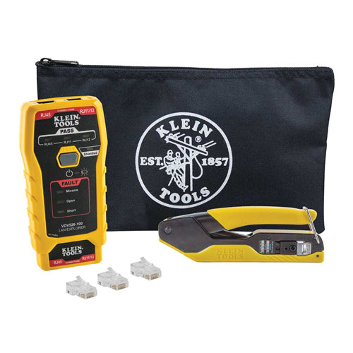 Klein Tools VDV026-813, Cable Installation Kit for Pass-Thru™