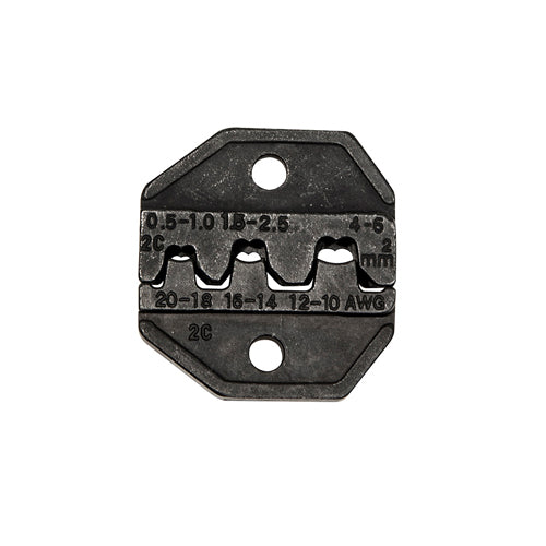Klein Tools VDV205-036, Crimper Die, Non-Ins, Open Barrel, AWG 10-20