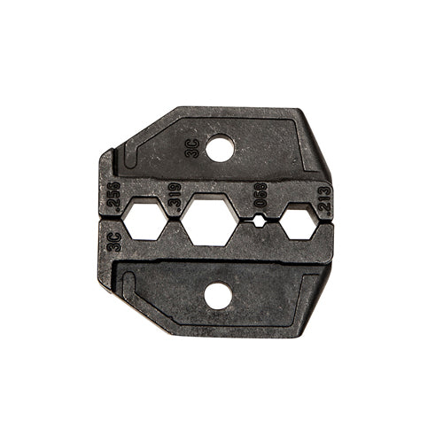 Klein Tools VDV211-037, Crimp Die Set, RG58, RG59, RG6, RG62, Nest Dimension 0.256''/ 0.319''/ 0.068''/ 0.213'' 6.50/ 8.10/1.73/5.41 mm