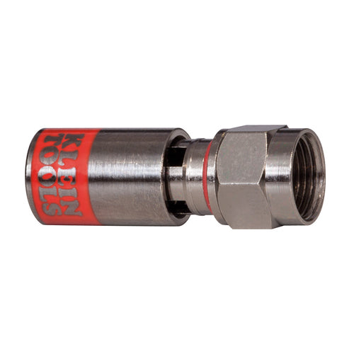 Klein Tools VDV812-615, Universal F Compression Connectors RG59, 10-Pack