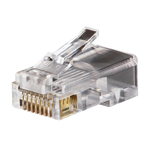 Klein Tools  VDV826-602, Modular Data Plugs RJ45 CAT5e, 50-Pack