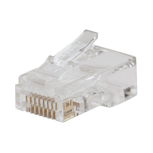 Klein Tools VDV826-729, Pass-Thru™ Modular Data Plugs RJ45-CAT6, 10-Pack