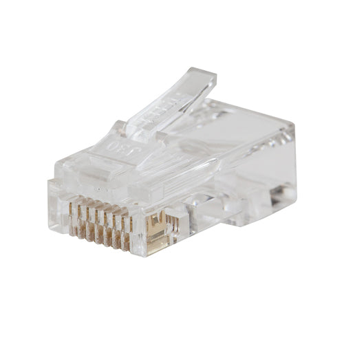 Klein Tools VDV826-763, Pass-Thru™ Modular Data Plugs, RJ45-CAT6, 200-Pack