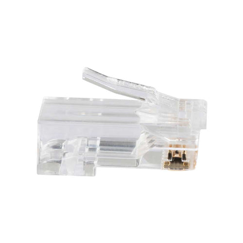 Klein Tools VDV826-764, Pass-Thru™ Modular Data Plugs, RJ45-CAT6A, UTP 200-Pack