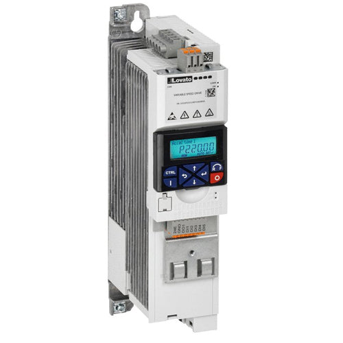 Lovato VLB30040A480, Variable Speed Drive, VLB3 Series (Three-Phase Advanced), Supply 400...480VAC 50/60Hz, Built-in EMC Suppressor, Cat. C2, 4kW