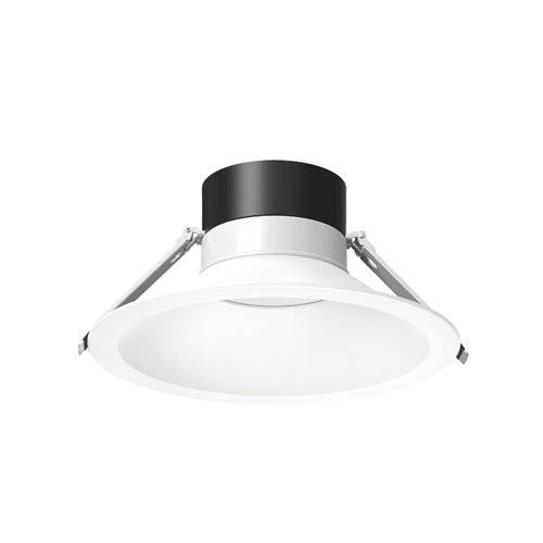 Votatec VO-COM10W45-347-5WAY, 10″ LED Commercial Downlight, CCT & Power Adjustable, 45/40/35/30/26W, 2700/3000/3500/4000/5000K, MAX 5395 Lumens, 120-347V, 0-10V Dimming, White