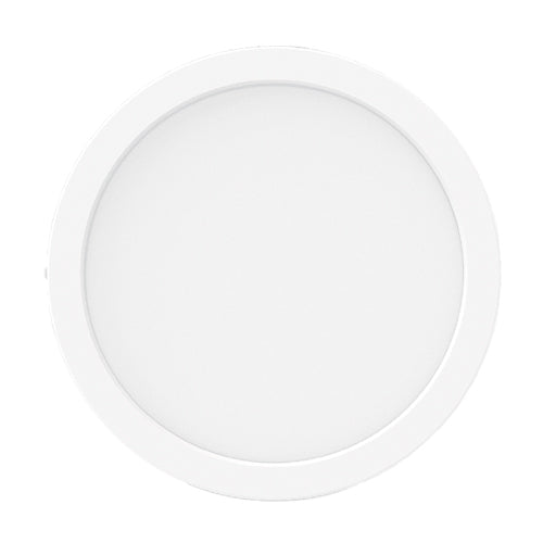 Votatec VO-FMS19W40-R-120-5CCT/WH, 19″ Slim Flush Mount, CCT & Wattage Adjustable, 32/36/40W, 2880/3240/3600 LM, 2700/3000/3500/4000/5000K, 120V, Dimmable, White