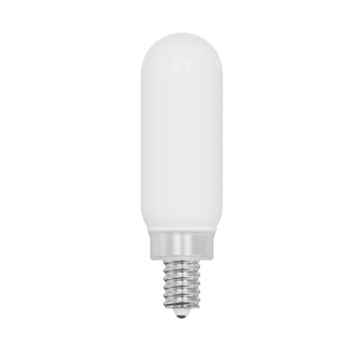 Votatec VO-FT25W5.5-120-30-D-M, T25 Filament LED, Milky, 120V, 5.5W, 600 Lumens, 3000K Soft White, E12 Base, Dimmable, 5 Packs